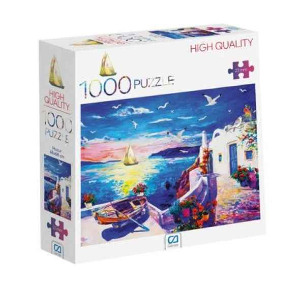 Ca Puzzle 1000 Parça Santorini 7034