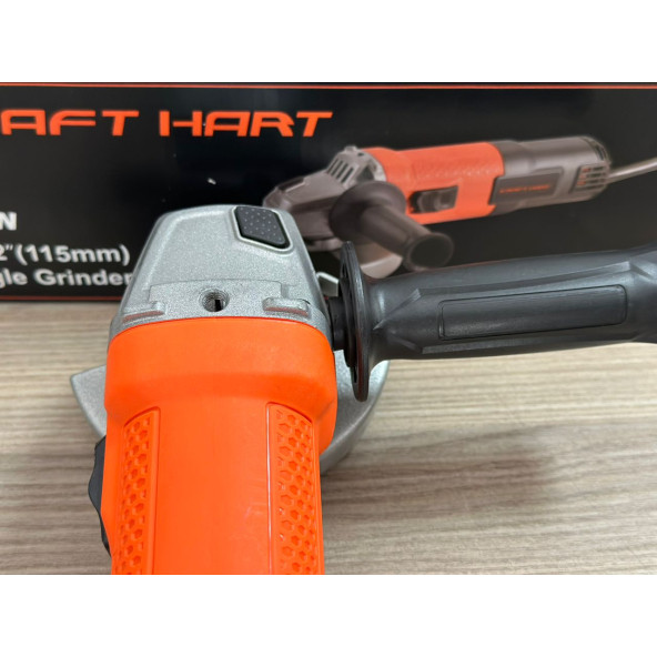 Kraft Hart Profesyonel 900 W 115MM Avuç Içi Taşlama Turuncu-Siyah - 2