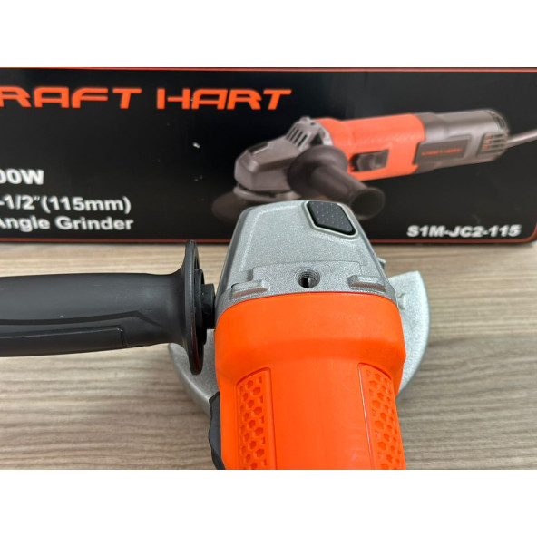 Kraft Hart Profesyonel 900 W 115MM Avuç Içi Taşlama Turuncu-Siyah - 3