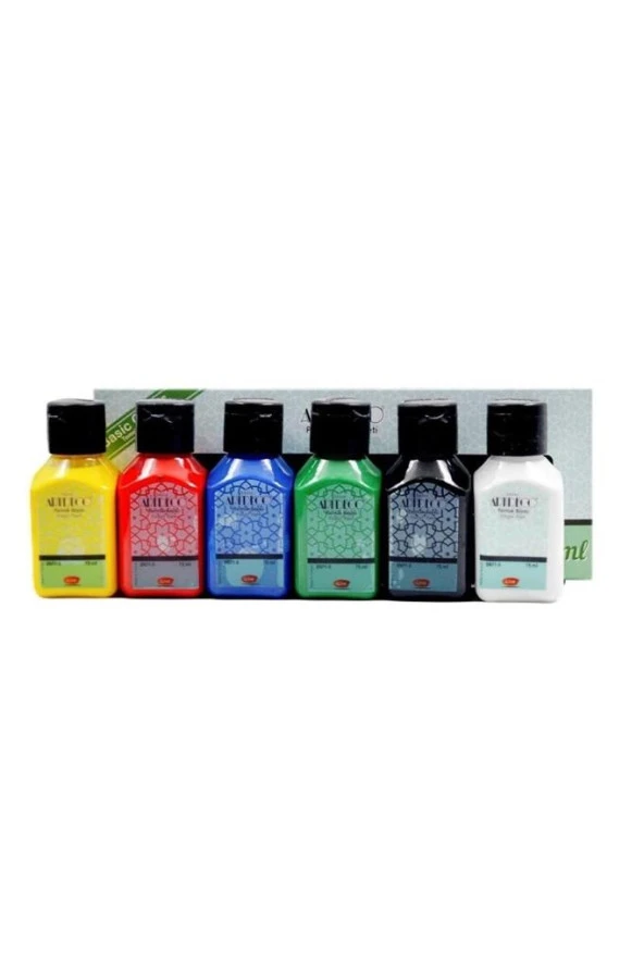 Artdeco Parmak Boyası Seti 6x75 Ml Temel Renkler