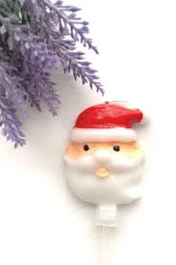 YILBAŞI MUMU NOEL BABA KAFASI