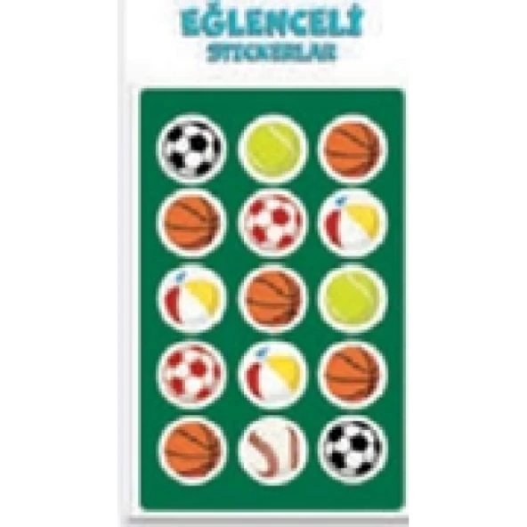 Keskin Color Puffy Sticker Orta Boy Top 221202-99