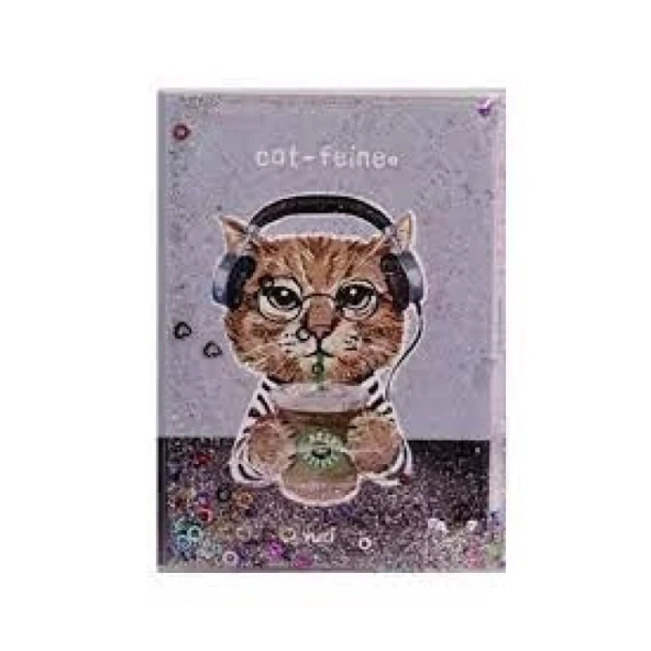 Vuki Fermuarlı Şeffaf Dosya Sulu A4 Kedi 1/S VK-0073-08