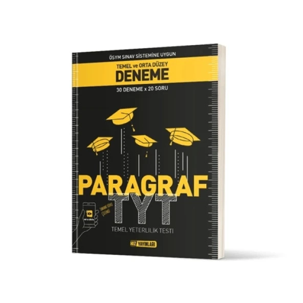 Hız Yayınları TYT Temel ve Orta Düzey Paragraf 30 Deneme