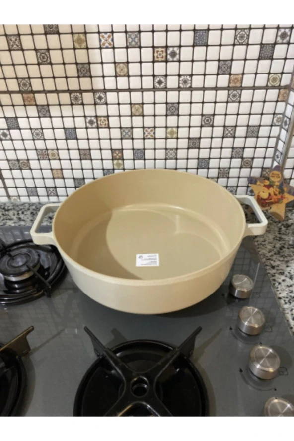 Neoflam Fika Cam Kapaklı Alüminyum Döküm Sığ Tencere 30 Cm D-Neof230l - 7