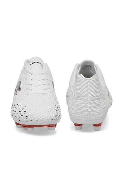 Lotto Rotero FG 4FX 101503294 Erkek Krampon Beyaz Kırmızı 40-45 - Resim 5