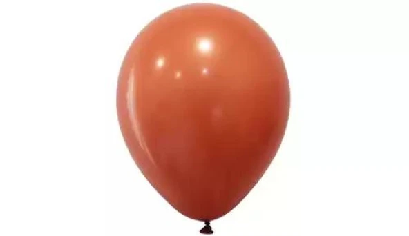 Balonevi Balon 12 İnc Baskı Terracotta 100 Lü