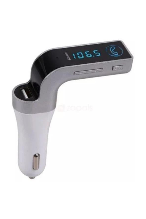 Carg7 Araç Fm Transmitter Bluetooth Kiti Usb Girişli - 2