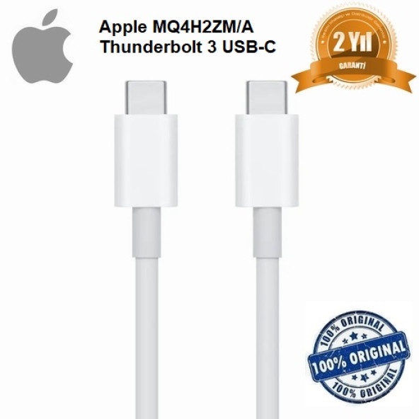 Orjinal Apple MacBook Pro (13 inch, M2, 2022) USB-C Şarj ve Data Kablosu (1 m) MQ4H2ZM/A