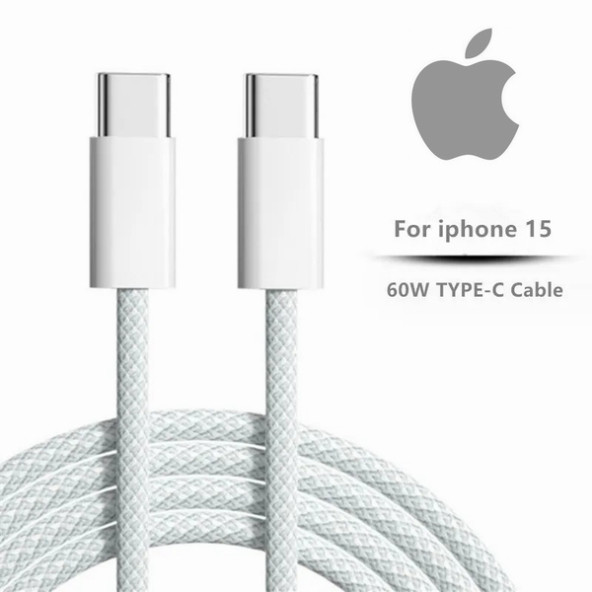 Orjinal Apple iphone 15 Pro USB-C Şarj ve Data Kablosu (1 m) MQ4H2ZM/A