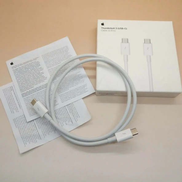 Orjinal Apple MacBook (Retina 12 inch Early 2015 2017) USB-C Şarj ve Data Kablosu (1 m) MQ4H2ZM/A