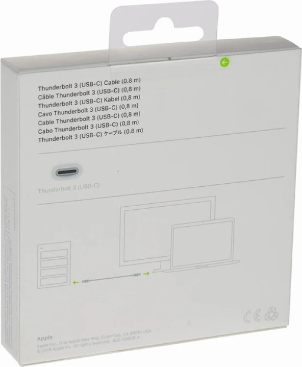 Orjinal Apple Mac mini (2018) USB-C Şarj ve Data Kablosu (1 m) MQ4H2ZM/A - 3
