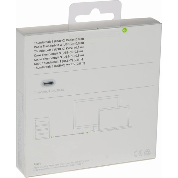 Orjinal Apple Mac Pro (2019) USB-C Şarj ve Data Kablosu (1 m) MQ4H2ZM/A - Resim 3