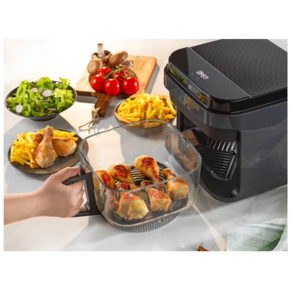 Onvo OVFRY10 Cam AirFryer 5 lt Yağsız Fritöz - 4
