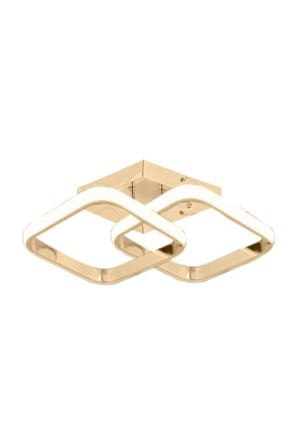 Eray Aydınlatma 9253 Ledli Gold Plofonyer Avize - 2
