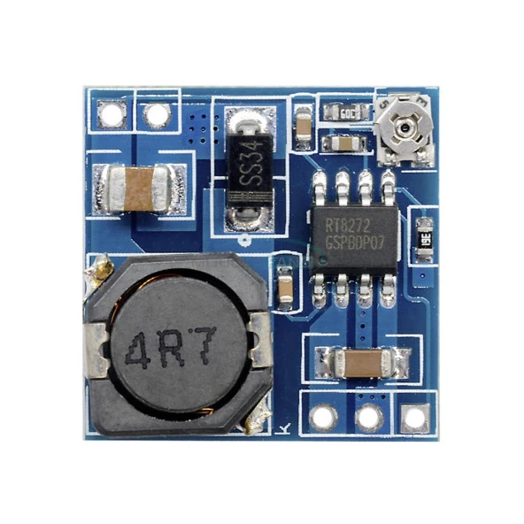 2A Mini Ayarlanabilir DC-DC Voltaj Düşürücü(4,75-24V giriş-0.92-15V Çıkış)