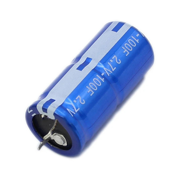 100F 2.7V Süpercap 22x45mm DIP Süper Kapasitör Enerji Depolama Güneş Rüzgar Akü Batarya Güç - 2