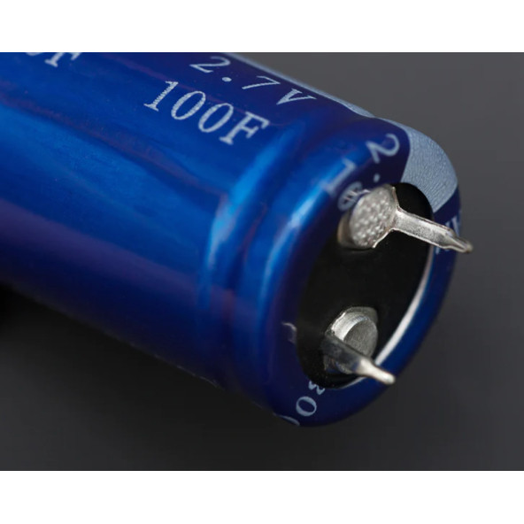 100F 2.7V Süpercap 22x45mm DIP Süper Kapasitör Enerji Depolama Güneş Rüzgar Akü Batarya Güç - 5