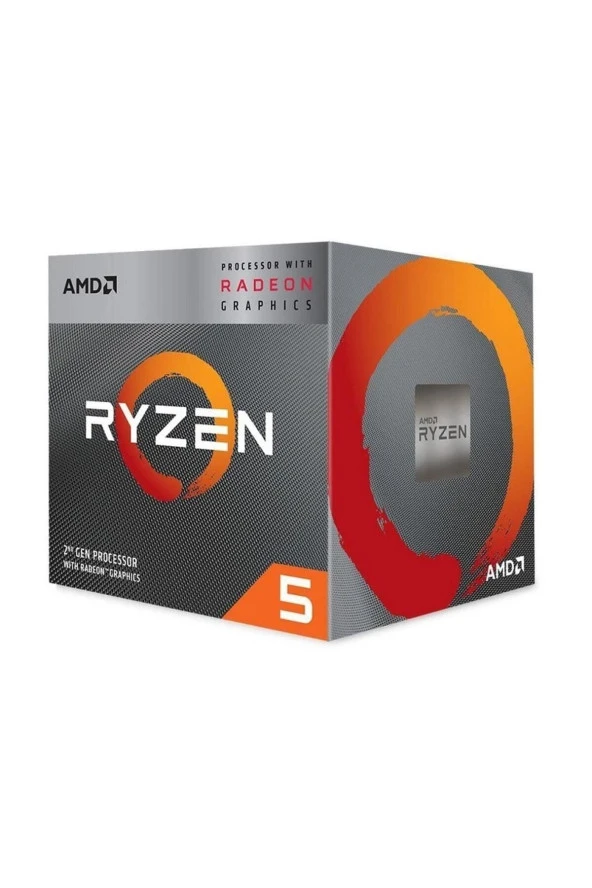 Ryzen 5 3400G 3.7GHz AM4 Soket 6MB Önbellek 65W 12nm İşlemci YD3400C5FHBOX