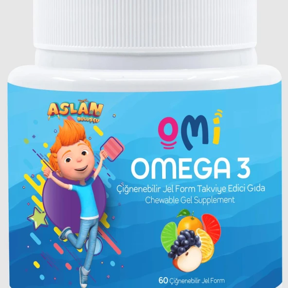 OMİ OMEGA-3 60 ÇİĞNENEBİLİR JEL FORM