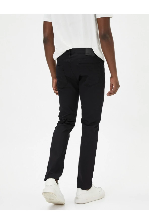 Slim Fit Kot Pantolon - Brad Jean - 4