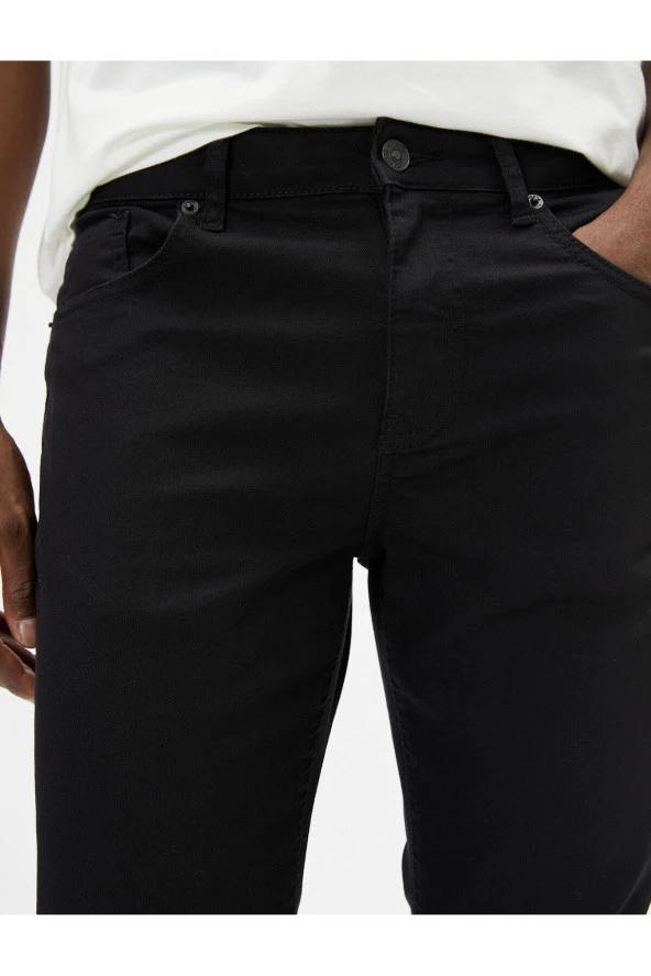 Slim Fit Kot Pantolon - Brad Jean - 5