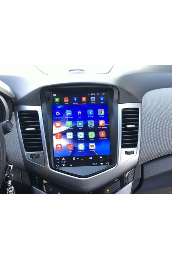 navicars Chevrolet Cruze Uyumlu Tesla Android Carplay Multimedya Kamera