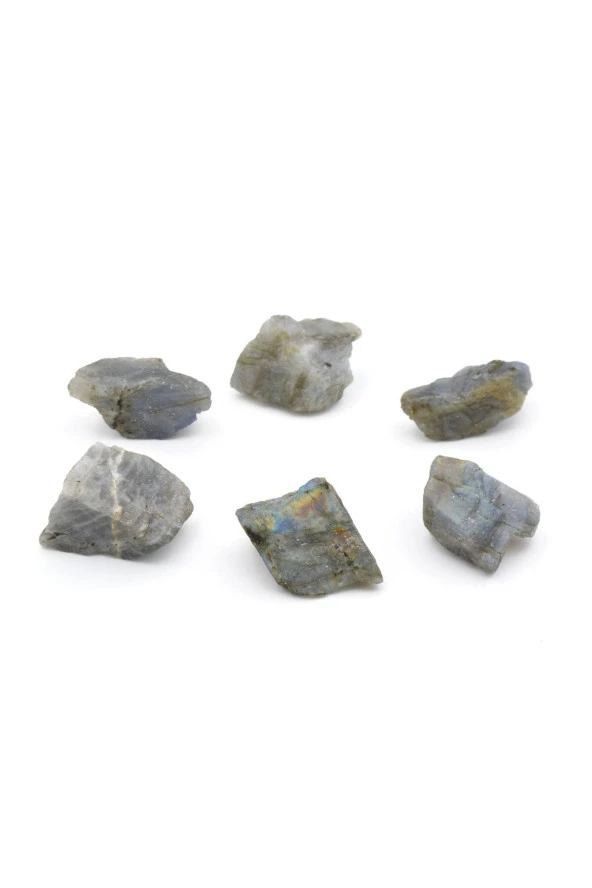 Hakiki Doğal Labradorit Taşı Kaya Parçası - 2