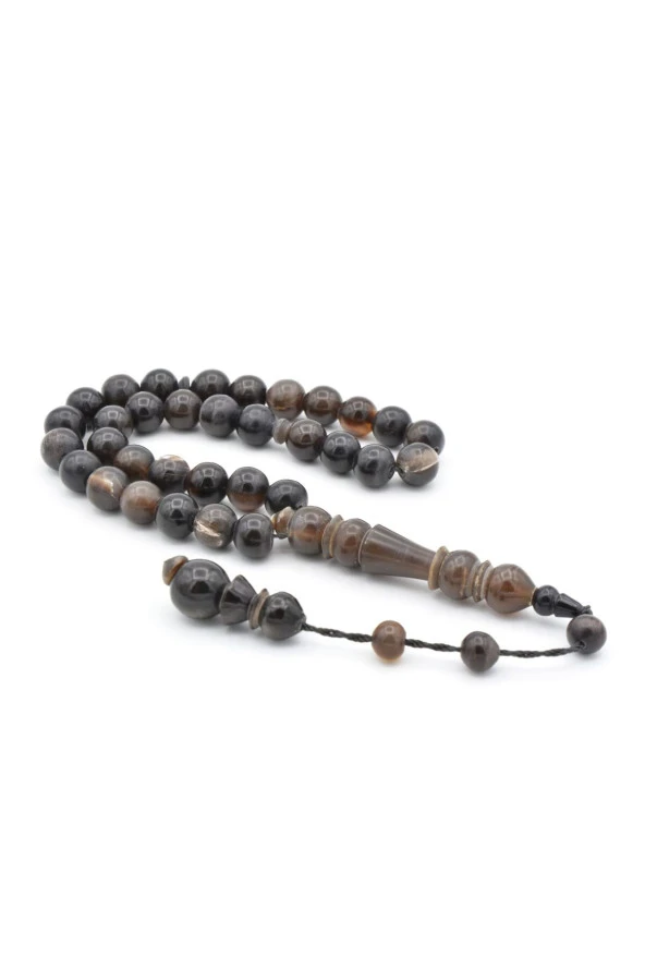 Sistemli Küre Kesim Bilek Boy Bufalo Boynuzu Tesbih ürün görseli 1