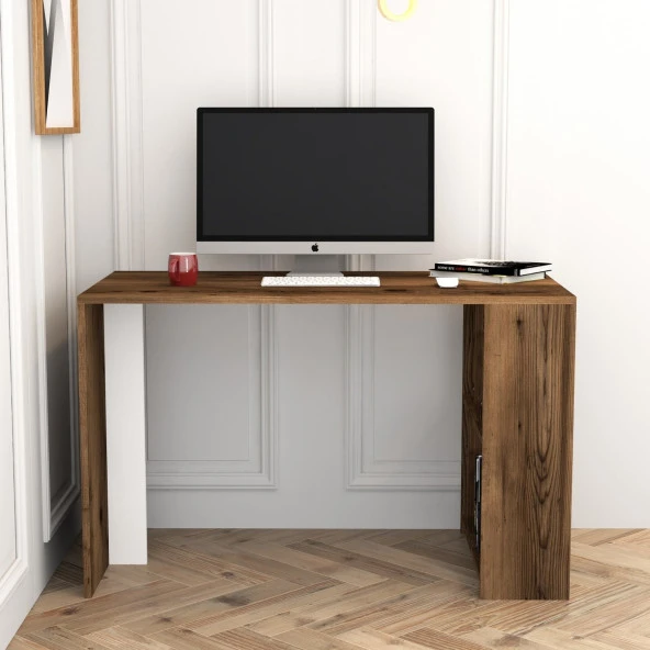 Variant Mobilya Lima Çalışma Masası - Ceviz / Beyaz - 3