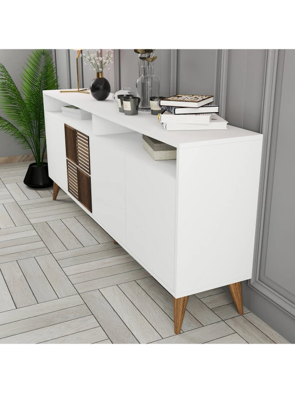Variant Mobilya Milan Konsol - Beyaz / Beyaz - 3