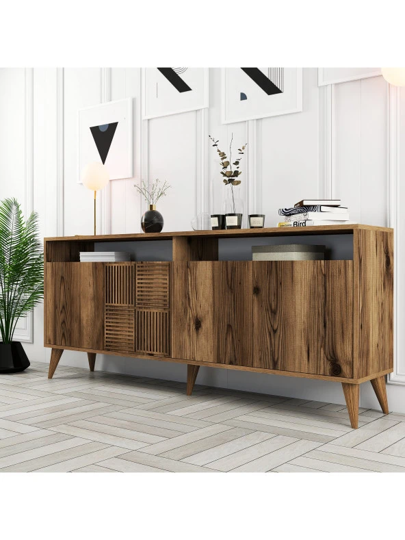 Variant Mobilya Milan Konsol - Ceviz / Ceviz - 2