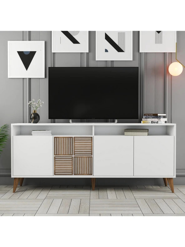 Variant Mobilya Milan Konsol - Beyaz / Beyaz - 4