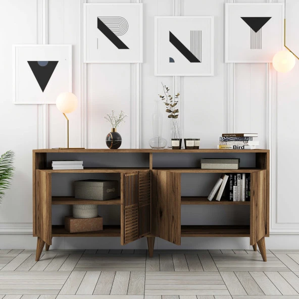 Variant Mobilya Milan 160Cm Konsol - Ceviz / Ceviz - 2