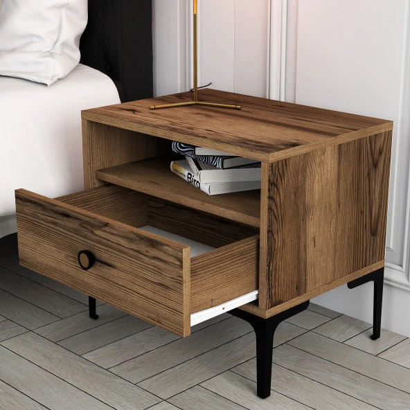 Variant Mobilya Lizbon Komodin - Ceviz / Ceviz - 3