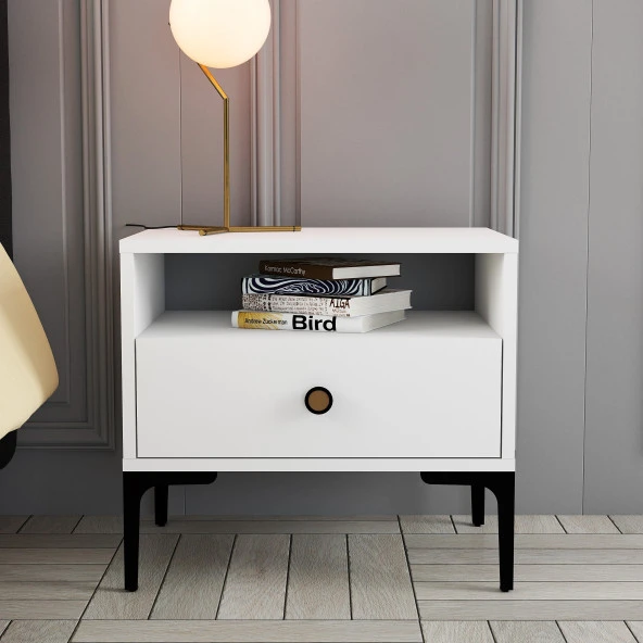Variant Mobilya Lizbon Komodin - Beyaz / Beyaz - 2