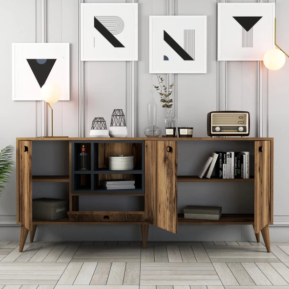 Variant Mobilya Napoli Konsol - Ceviz - 2