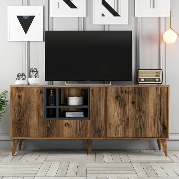 Variant Mobilya Napoli Konsol - Ceviz - 5