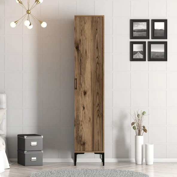 Variant Mobilya Kumsal 1 Kapılı (S) Gardrop - Lidya / Lidya - Resim 4