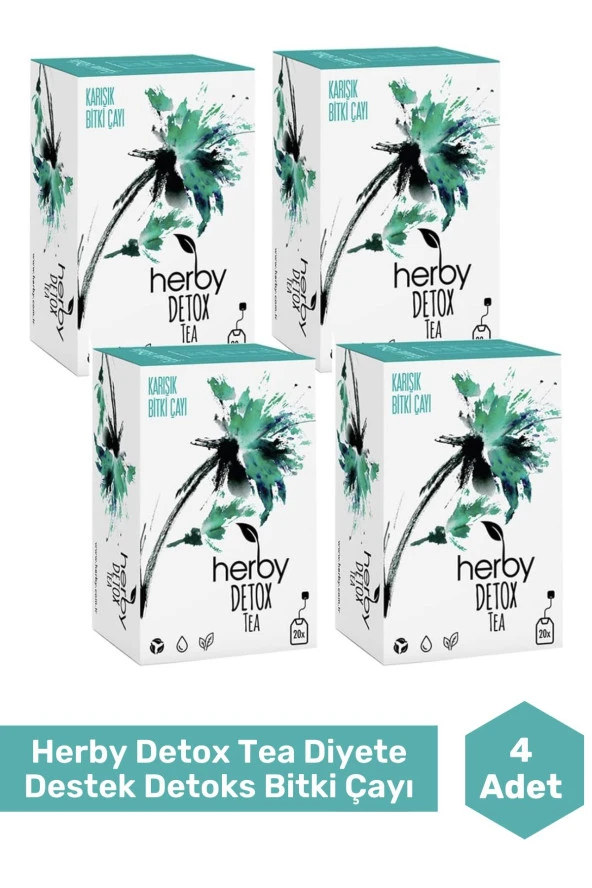 Herby Detox Tea Diyete Destek Detoks Bitki Çayı