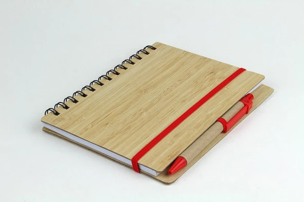 İsme Özel Ahşap Kalemli Defter 1