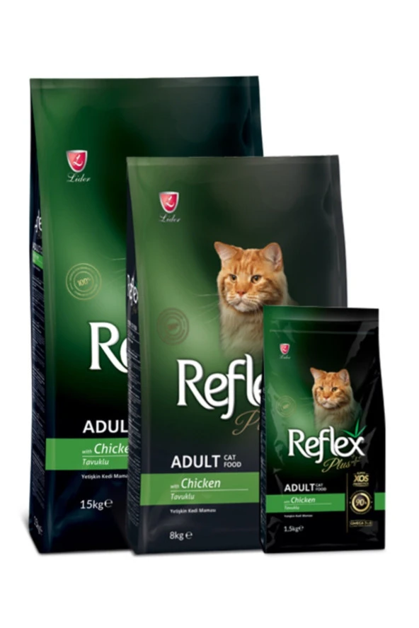 Reflex Plus Kedi Maması Tavuklu 8 Kg