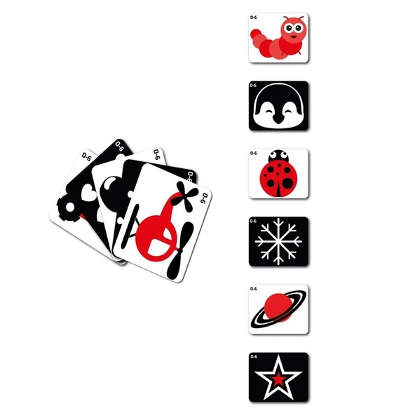 2199 Eğitici Kartlar 0-6 Ay Zeka Kartları - 2