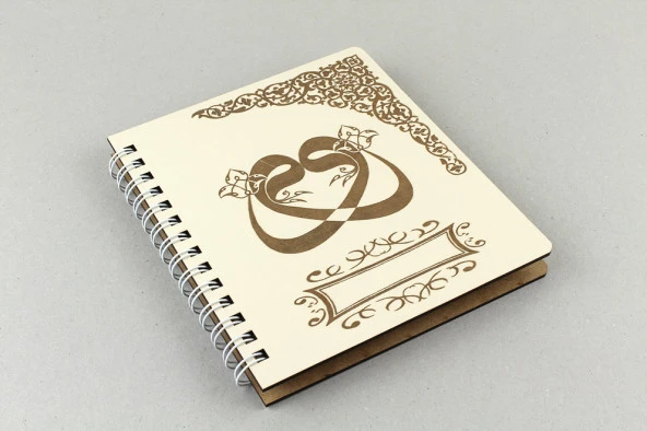 İsme Özel çift Vav Defter 1