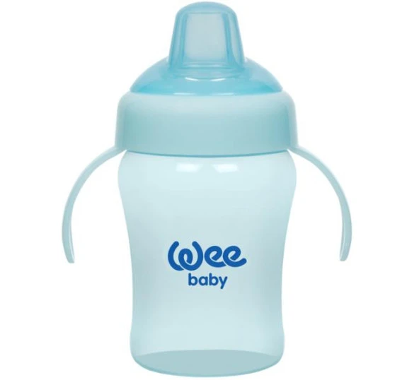 Wee Baby Colorful Akıtmaz Kulplu Antikolik Bardak 240 ml 775