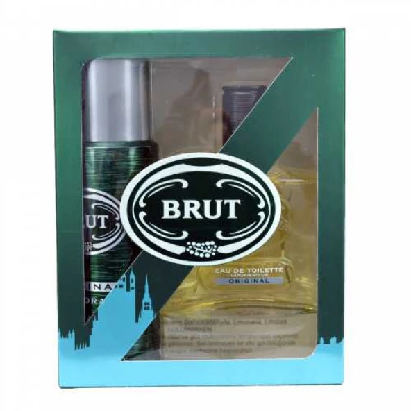 Brut Set EDT 100 ml+Deo 200 ml Original London