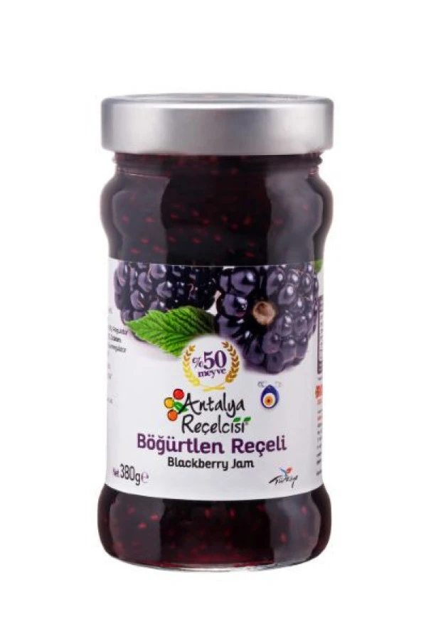 Antalya Reçelcisi Böğürtlen Reçeli 380 g Klasik Seri