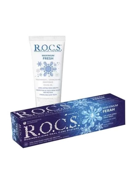 Rocs Maximum Fresh Ağız Kokusuna Karşı Diş Macunu 74 gr