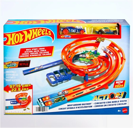 Hot Wheels Ikili Yarış ve Akrobasi Pisti HTK17 Lisanslı Ürün