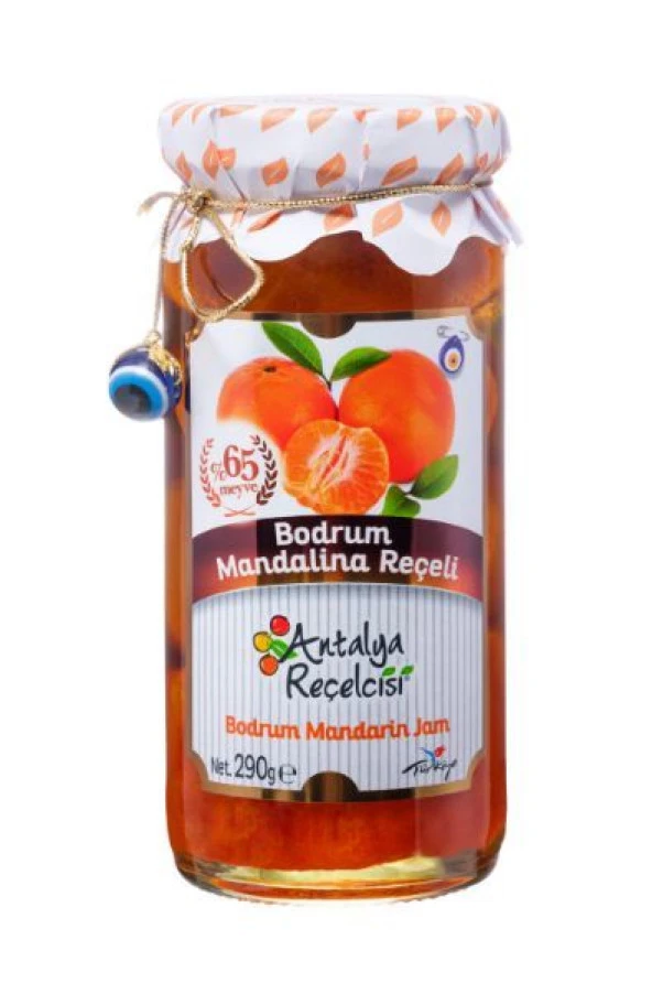 Antalya Reçelcisi Bodrum Mandalina 290g Gurme Serisi